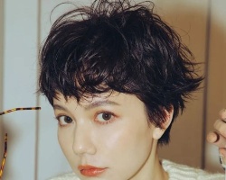 显发量的短烫发发型 秃头星人必备发型