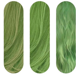 今年流行绿色染发 18种绿发任你选
