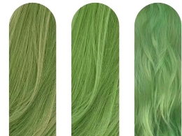 今年流行绿色染发 18种绿发任你选