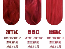 红发怎么选 适合全肤色染发攻略