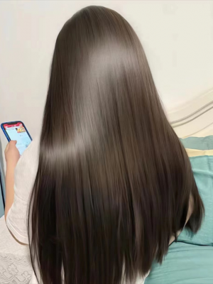 仙气淑女长直发 柔顺自然好打理