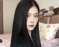 经典时尚黑长直 飘逸顺滑好打理