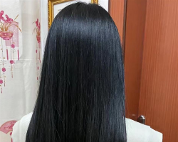 经典时尚黑长直 任谁留都好看