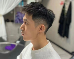清爽时尚摩根烫 男生经典烫发推荐
