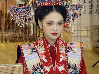 中式新娘发型风潮正火 完美诠释中式千年风雅