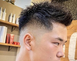 时尚帅气男士短发推荐 四周铲青发型超有范