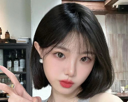 自带女神气质的内扣BOB 经典百搭时尚瘦脸