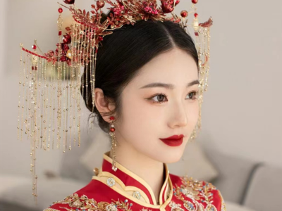 古典优雅中式造型 新娘子绝美发型推荐