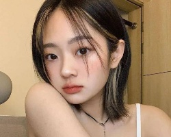 时尚爆款刘海染发造型 个性洋气回头率炸街