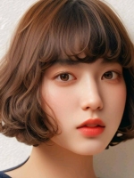 韩式短发烫发发型图片 俏皮减龄不挑脸型