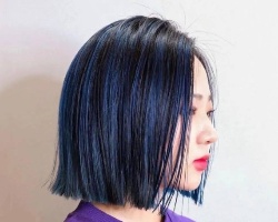 时髦洋气线条染效果图 个性独特美得更出众