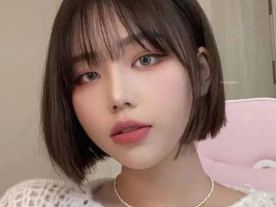 矮个子女生必备发型 长直刘海短发可盐可甜