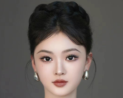 复古千金盘发造型 打造别样的少女情怀