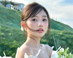 韩式仙气新娘发型 森系少女感十足