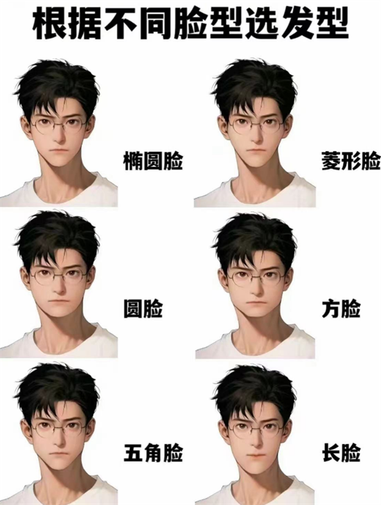 男生发型脸型搭配 轻松打造男团颜值