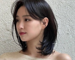 百搭修颜锁骨发 甜美温柔颜值飙升
