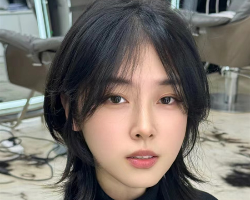 女生狼尾鲻鱼头 甜酷时尚正流行