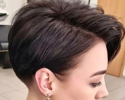 女生短发怎么剪 后削短发酷帅时髦