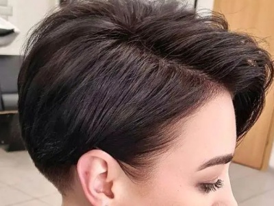 女生短发怎么剪 后削短发酷帅时髦