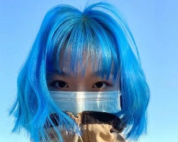 绝美蓝色头发造型盘点 时髦显白打造高级感