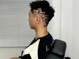 铲青雕刻发型 男生喜爱发型之一