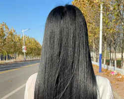 女生百搭黑长直 每一款都很高级