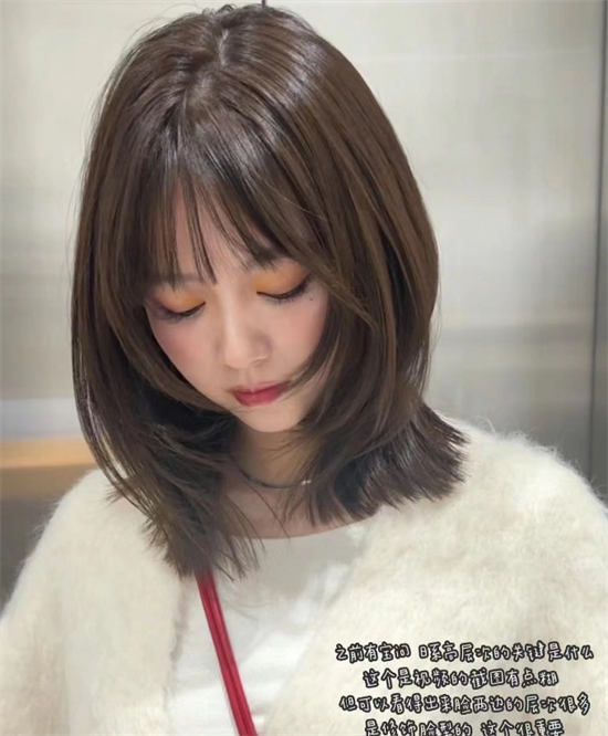 日系风格女生短发 圆脸大脸女生参考