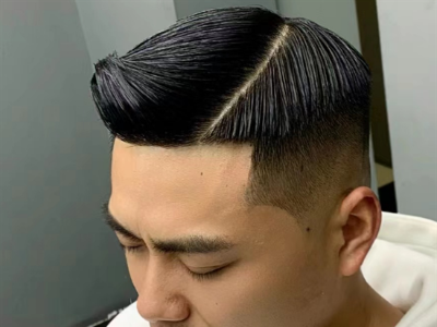 男士复古油头 成熟沉稳干练