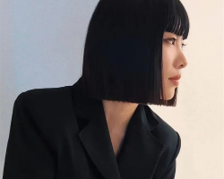 酷炫清爽一刀切 女生高级感短发