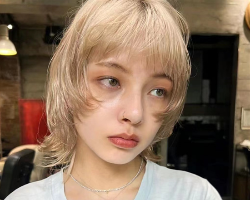 个性女生鲻鱼狼发 酷炫时髦又张扬