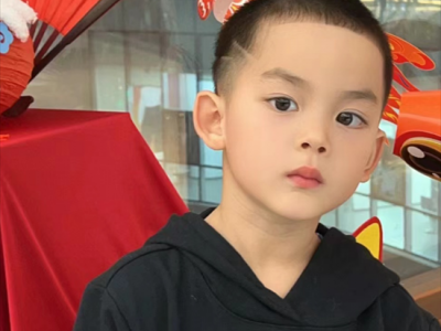 男童帅气清爽短发 美式寸头洋气百搭