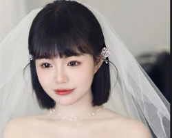 绝美短发新娘发型 每一款都非常惊艳