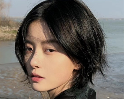 女生个性中短发 无性别“鲻鱼头”
