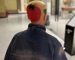 酷炫寸头画染 男生人气染发
