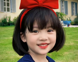 儿童经典波波头 3-7岁小女孩短发