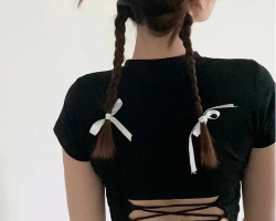 少女感拉满双马尾 ins爆火编发走进现实