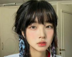 女生气质编发范本（4） 时髦甜酷“多股辫”