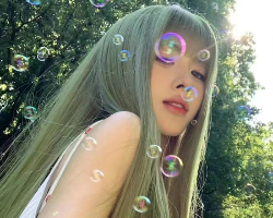 年度染发流行趋势（2） 小众个性“牛油果绿”