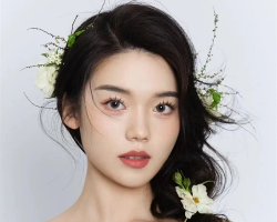 绝美新娘鲜花造型 时尚浪漫洋气无比