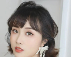 短发新娘发型范本 超甜超可爱超减龄