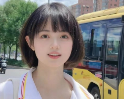 学院风短发推荐 甜美妹妹头发型