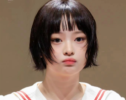 Hanni同款短发 俏皮又很有少年感