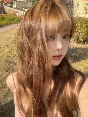 高级质感亚麻砂金 女团同款个性染发